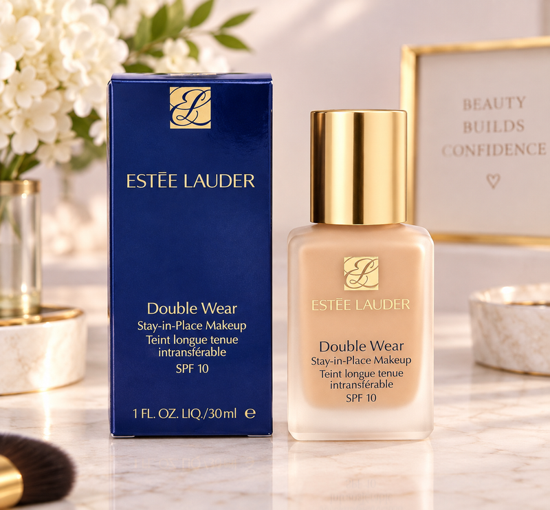 Estée Lauder Double Wear Foundation SPF 10 – 3N1 Ivory Beige, 1 oz