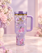 Stanley x LoveShackFancy Happy Thoughts 40 oz Quencher – Rosa Beaux Purple