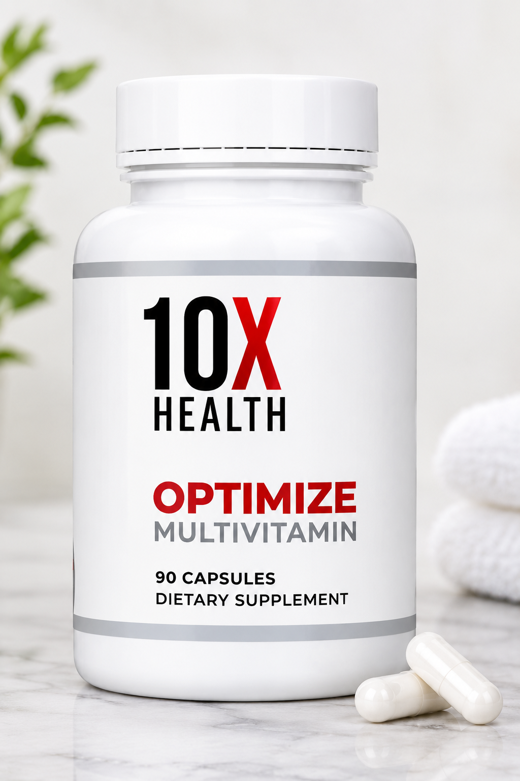 10X Health Optimize Methylated Multivitamin 90 Capsules
