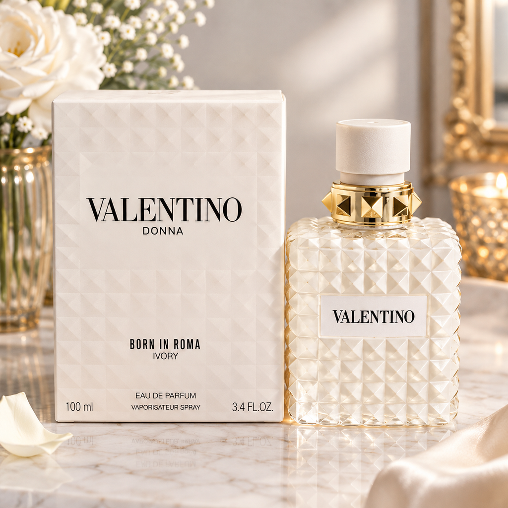 Valentino Donna Born in Roma Ivory Eau de Parfum 3.4 oz / 100 ml for Women