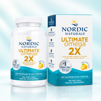 Nordic Naturals Ultimate Omega 2X Fish Oil 2150mg, 180 Softgels – Exp 12/2027