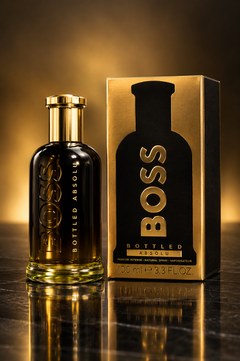 Hugo Boss Bottled Absolu Parfum Intense for Men, 3.3 oz / 100 ml, Sealed New in Box
