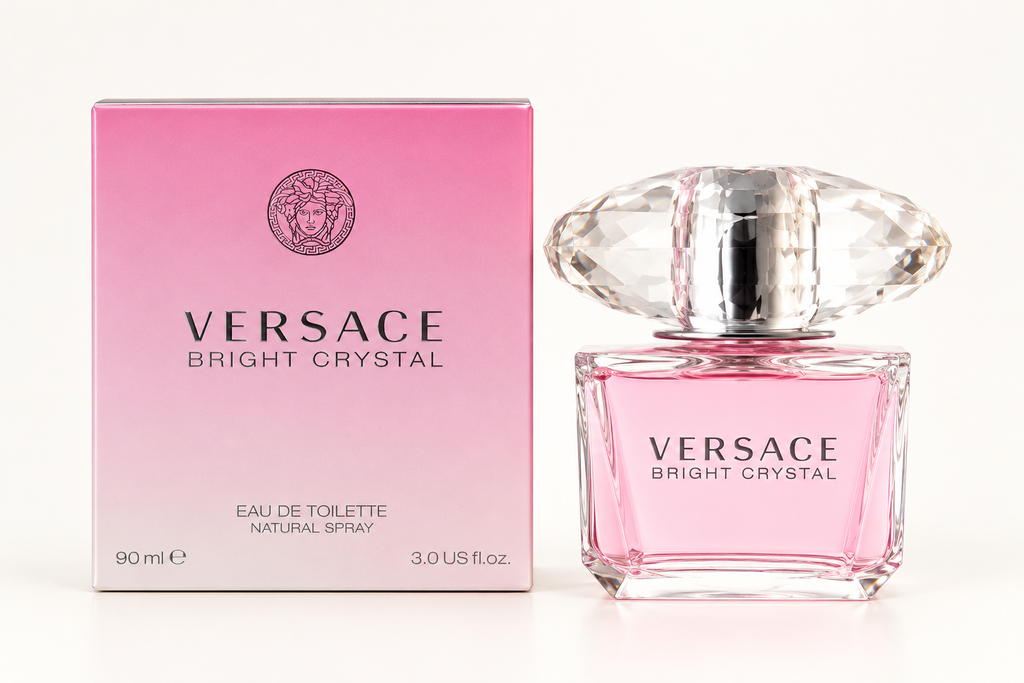 Versace Bright Crystal Eau de Toilette 3.0 oz / 90ml for Women – New in Box