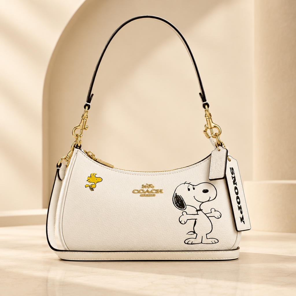 Coach x Peanuts Teri Shoulder Bag CBJ76 – Snoopy Crossbody Purse, NWT