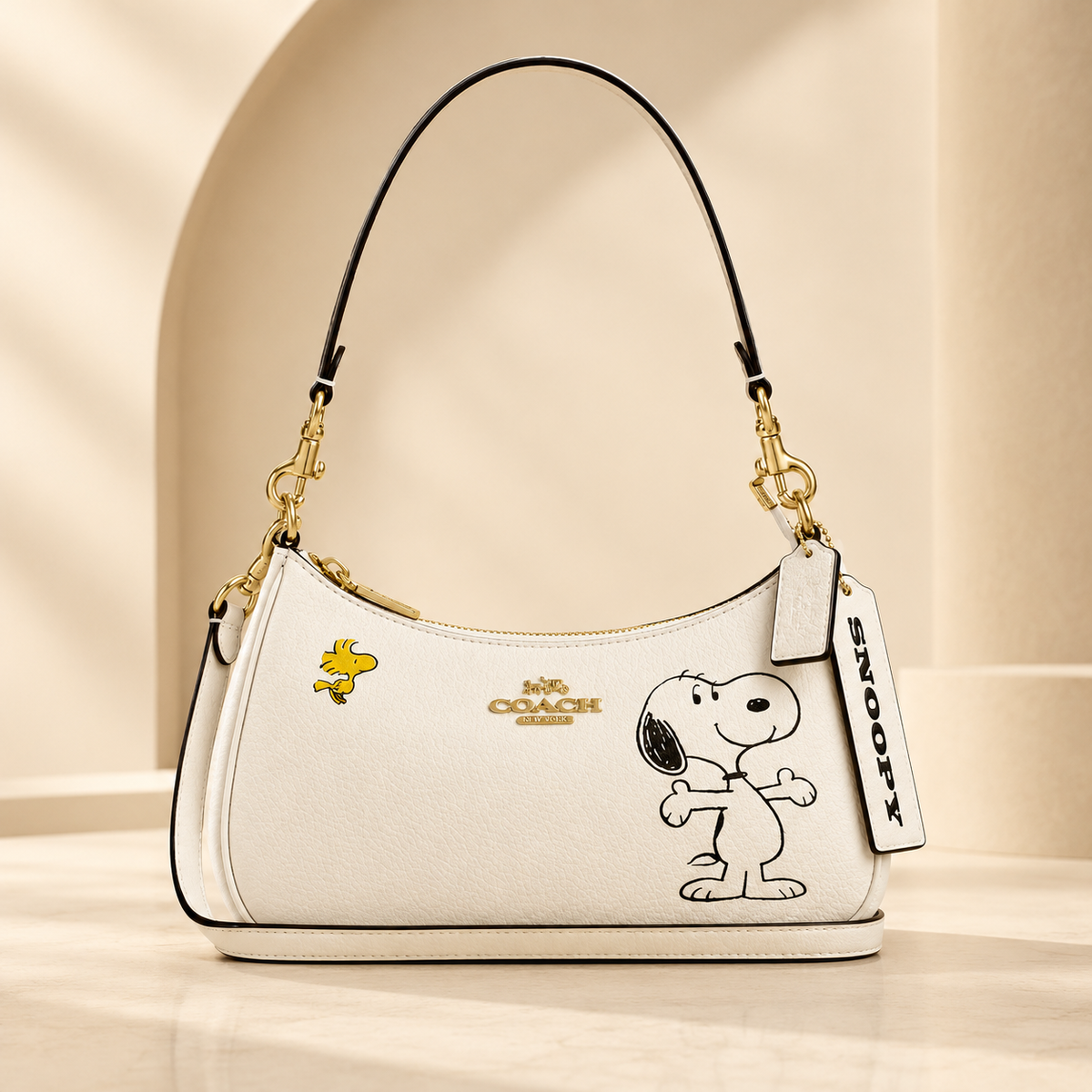 Coach x Peanuts Teri Shoulder Bag CBJ76 – Snoopy Crossbody Purse, NWT