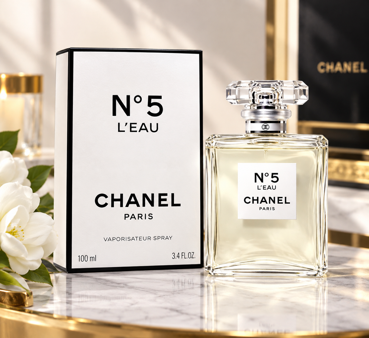 Chanel N°5 L’Eau Eau de Toilette 3.4 oz / 100 ml NEW SEALED