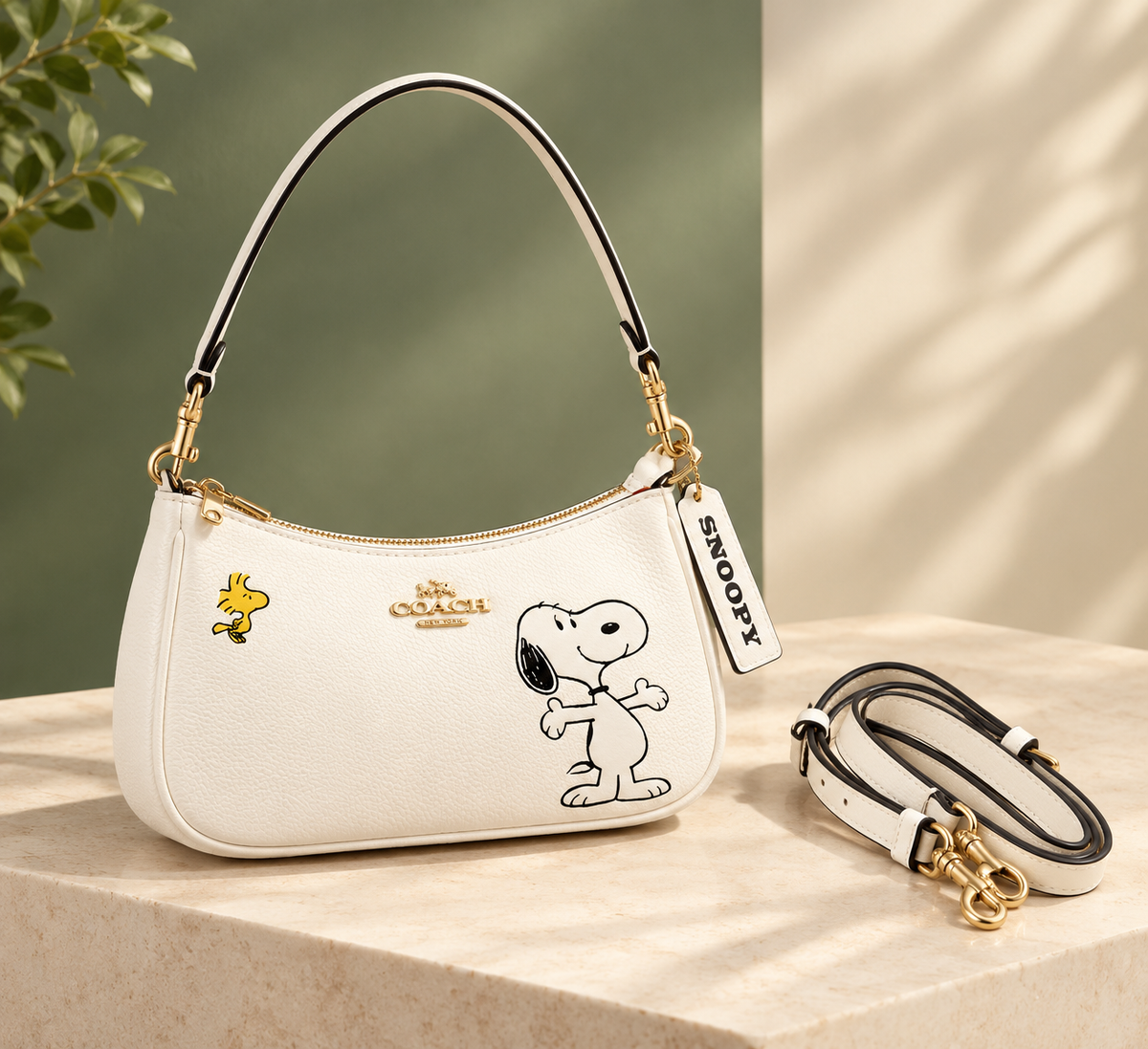 Coach x Peanuts Teri Shoulder Bag CBJ76 – Snoopy Crossbody Purse, NWT