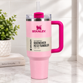 Stanley 40oz H2.0 FlowState Quencher Tumbler – Flamingo Pink