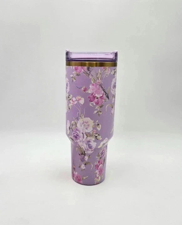 Stanley x LoveShackFancy Happy Thoughts 40 oz Quencher – Rosa Beaux Purple