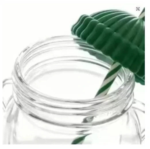 Starbucks Green Bear Glass Cup 591ml – 2026 Limited Edition