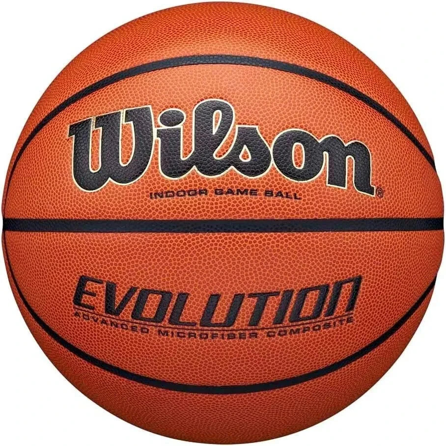 Wilson Evolution Official Size Basketball 29.5" – Men's Game Ball
