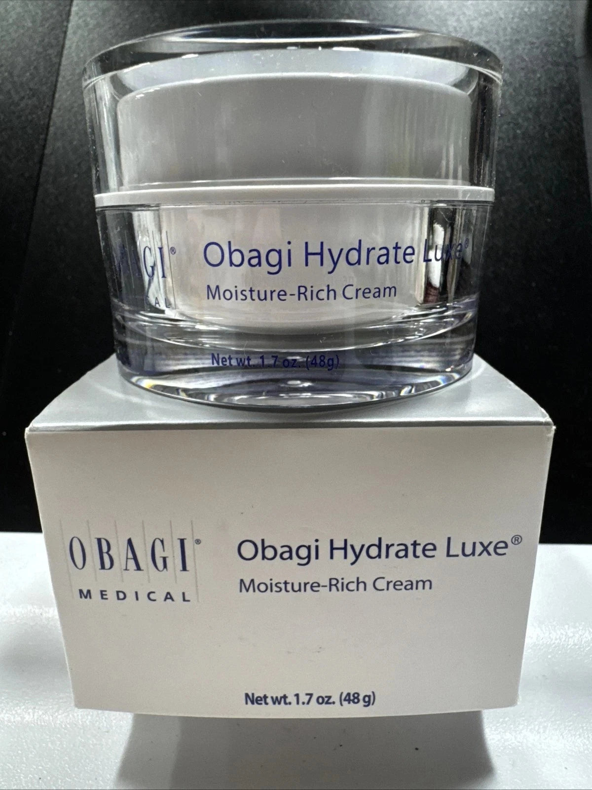Obagi Hydrate Luxe Moisture-Rich Cream 1.7 oz / 48 g – New in Box