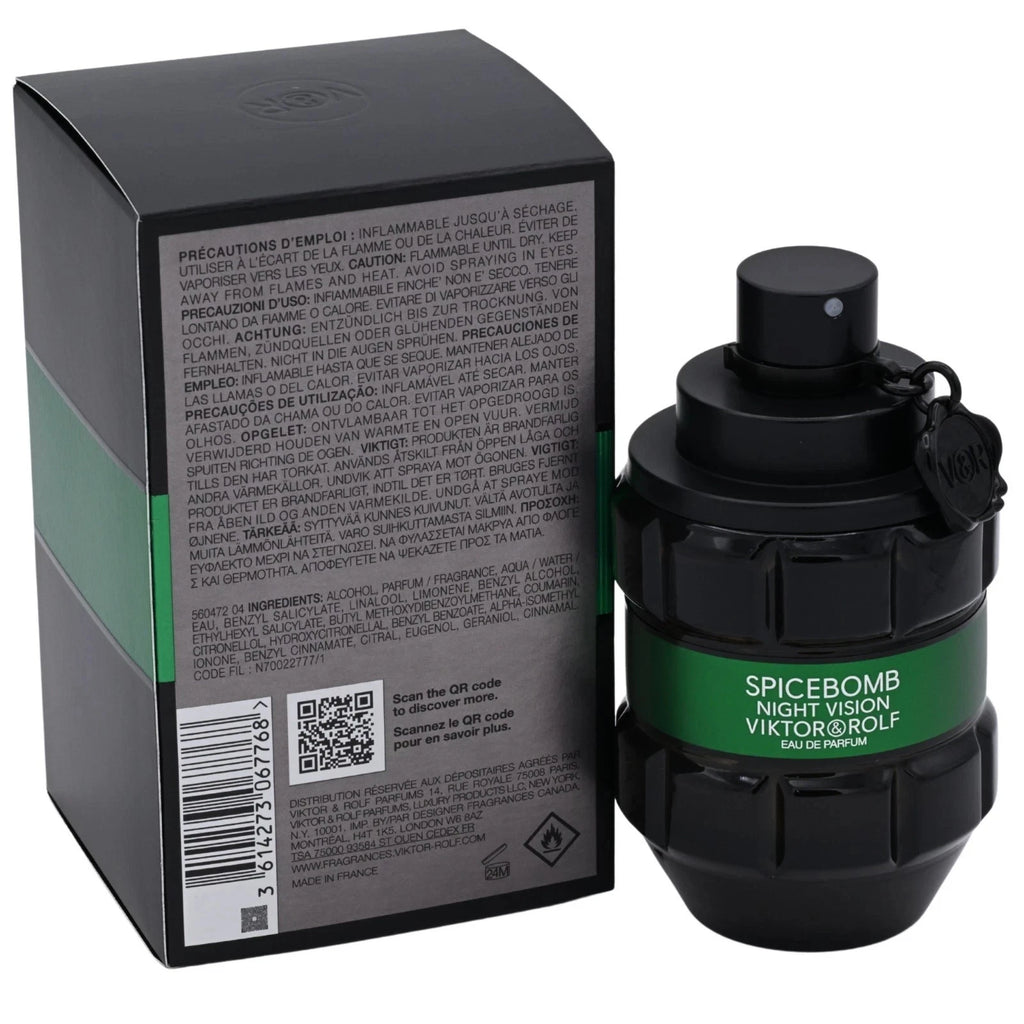 Viktor & Rolf Spicebomb Night Vision Eau de Parfum for Men 3.04 oz