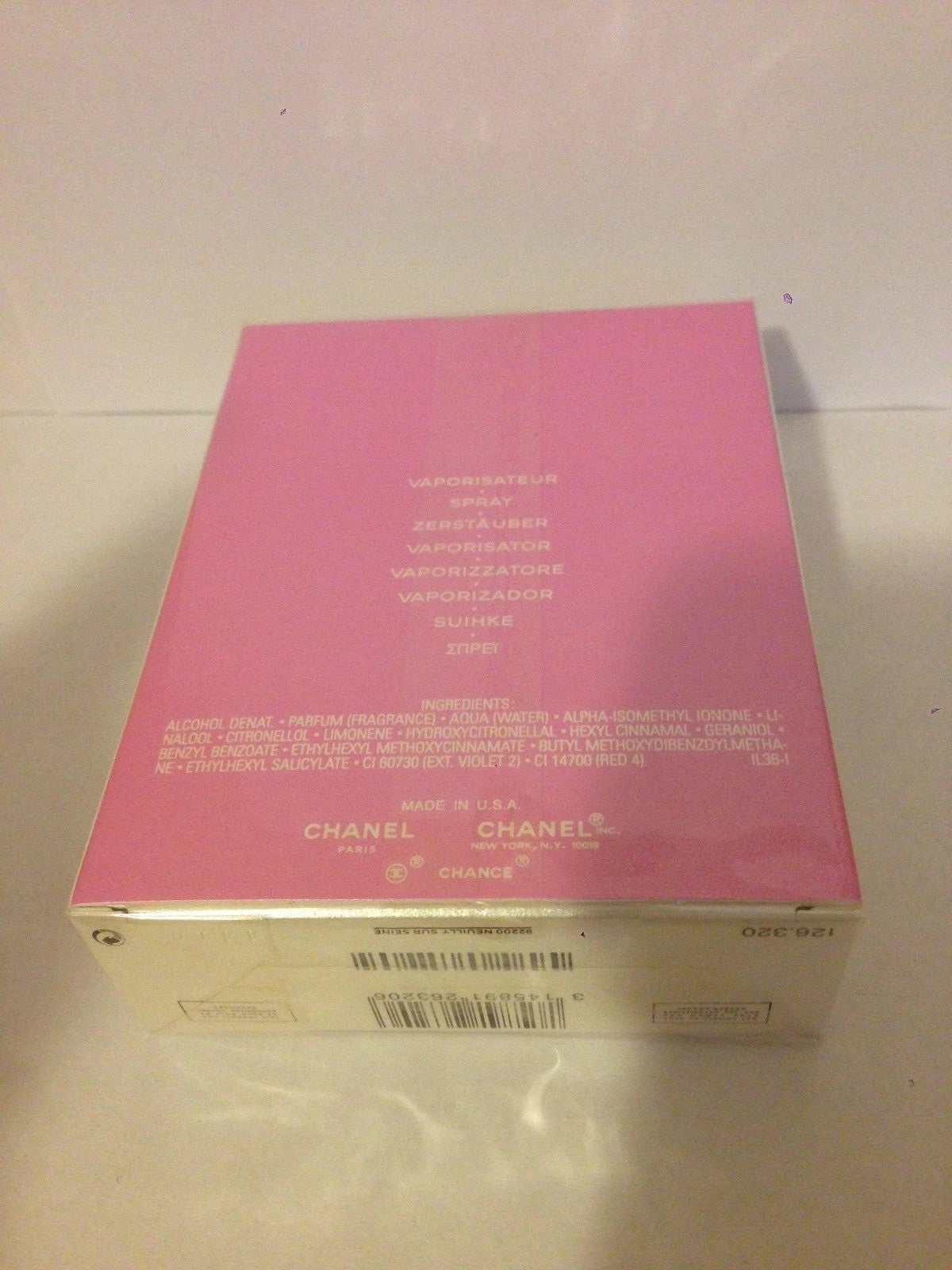 CHANEL Chance Eau Tendre EDT 3.4 oz / 100ml – Women’s Sealed