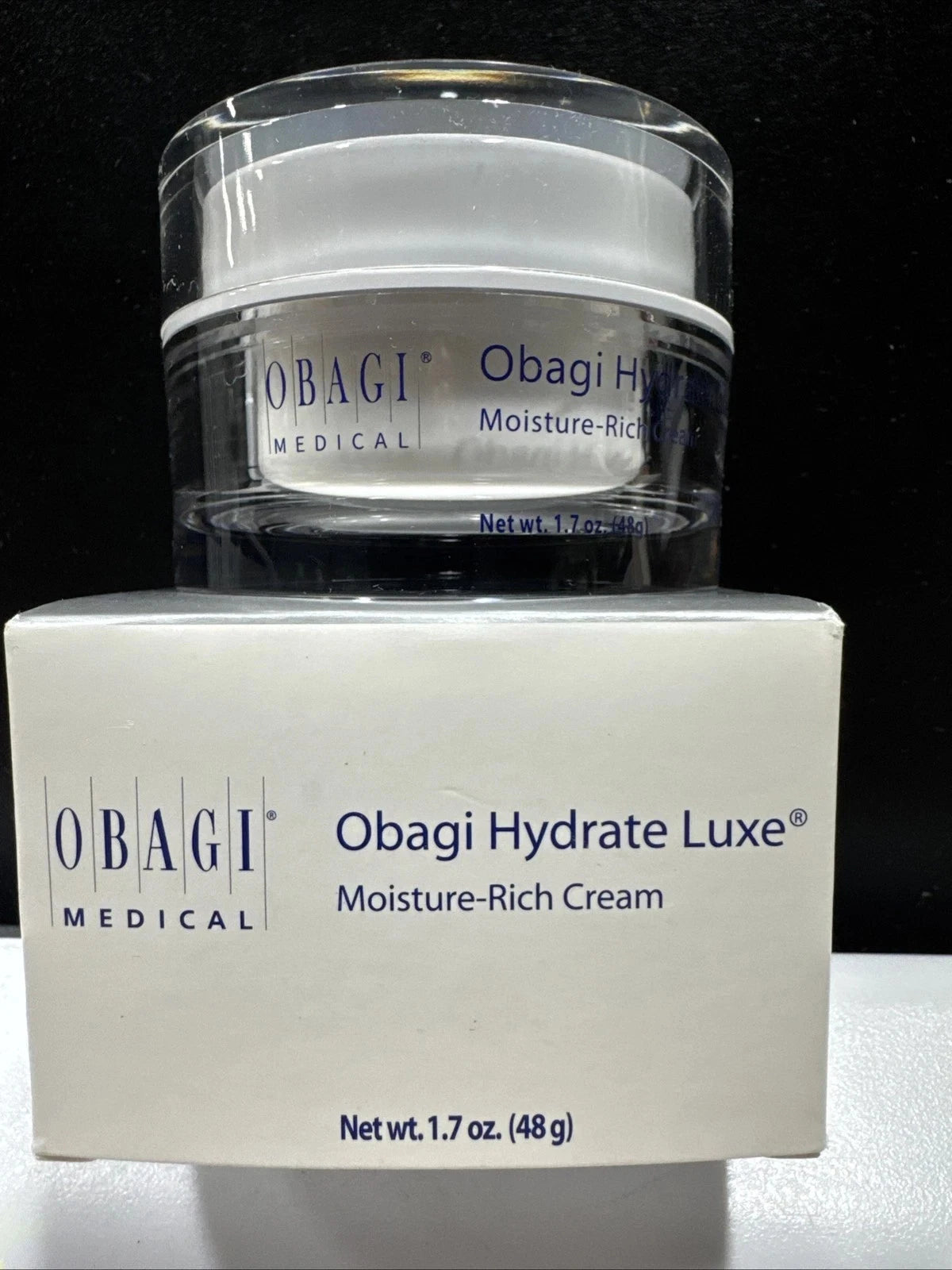 Obagi Hydrate Luxe Moisture-Rich Cream 1.7 oz / 48 g – New in Box