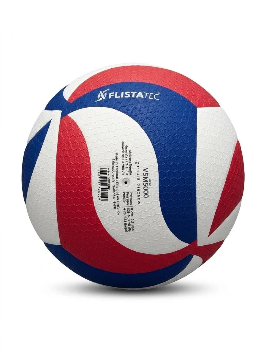 Molten V5M5000-3N NCAA FLISTATEC Volleyball Red White Blue – Pack of 10