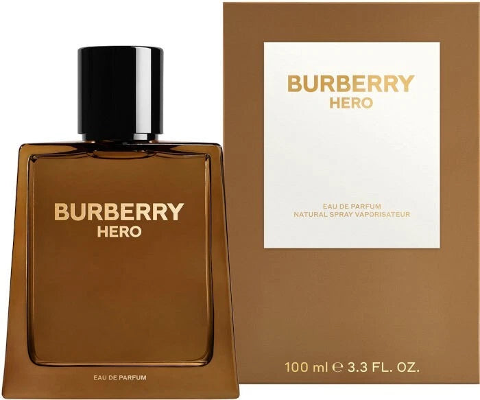 Burberry Hero Eau de Parfum for Men 3.3 oz / 100ml – Sealed Box