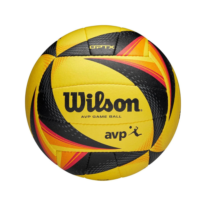 Wilson AVP Optx Official Game Volleyball – Yellow & Black