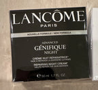 Lancôme Advanced Génifique Night Cream 1.7 oz – Repairing Night Moisturizer, New in Box