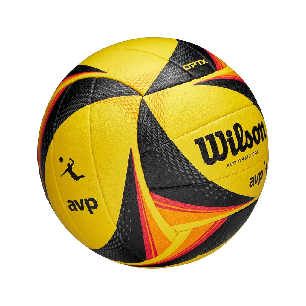 Wilson AVP Optx Official Game Volleyball – Yellow & Black