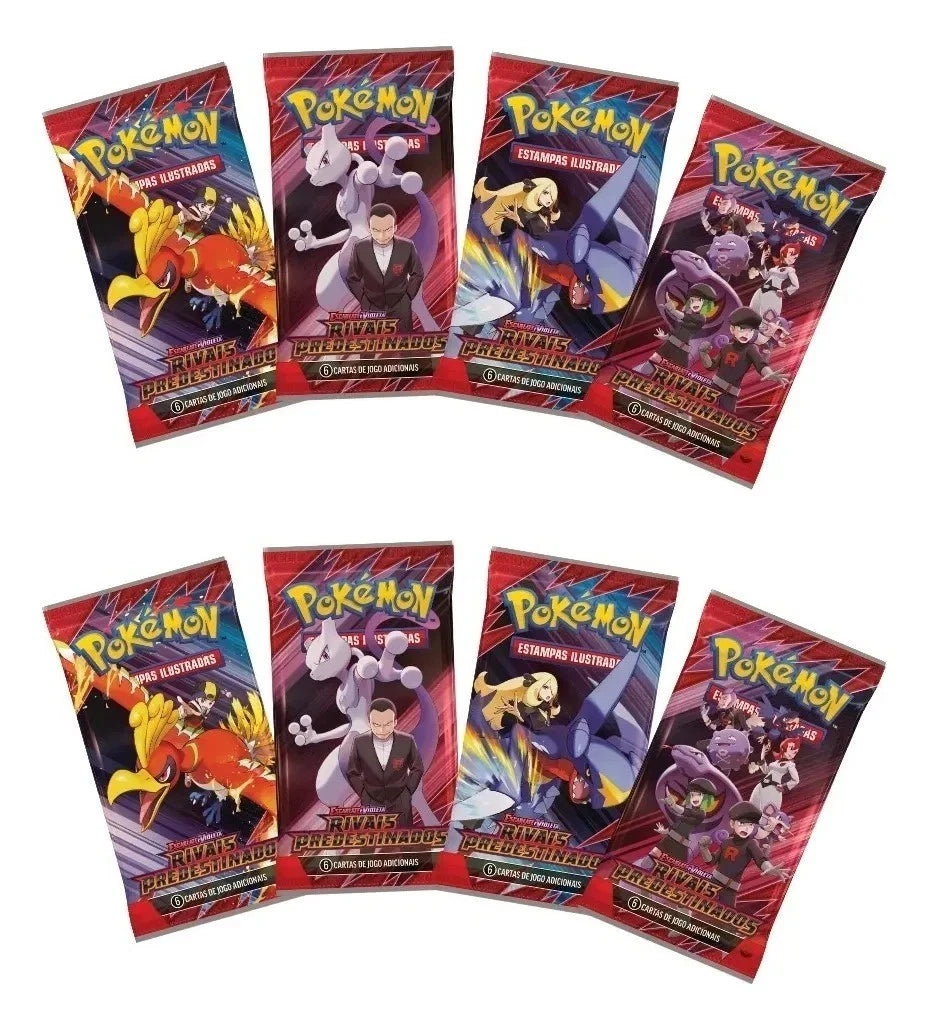 Pokémon Destined Rivals EV10 Booster Box – 36 Packs Brazilian Edition