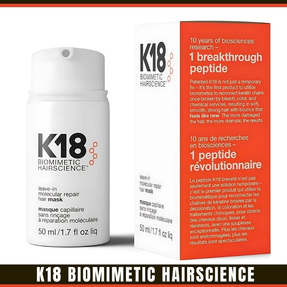 Shopify Product Listing – K18 Leave-In Molecular Repair Hair Mask