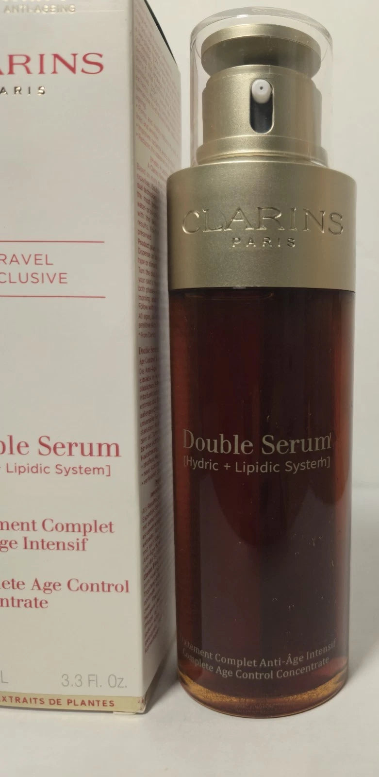 Clarins Double Serum Anti-Aging Concentrate 100mL / 3.3oz
