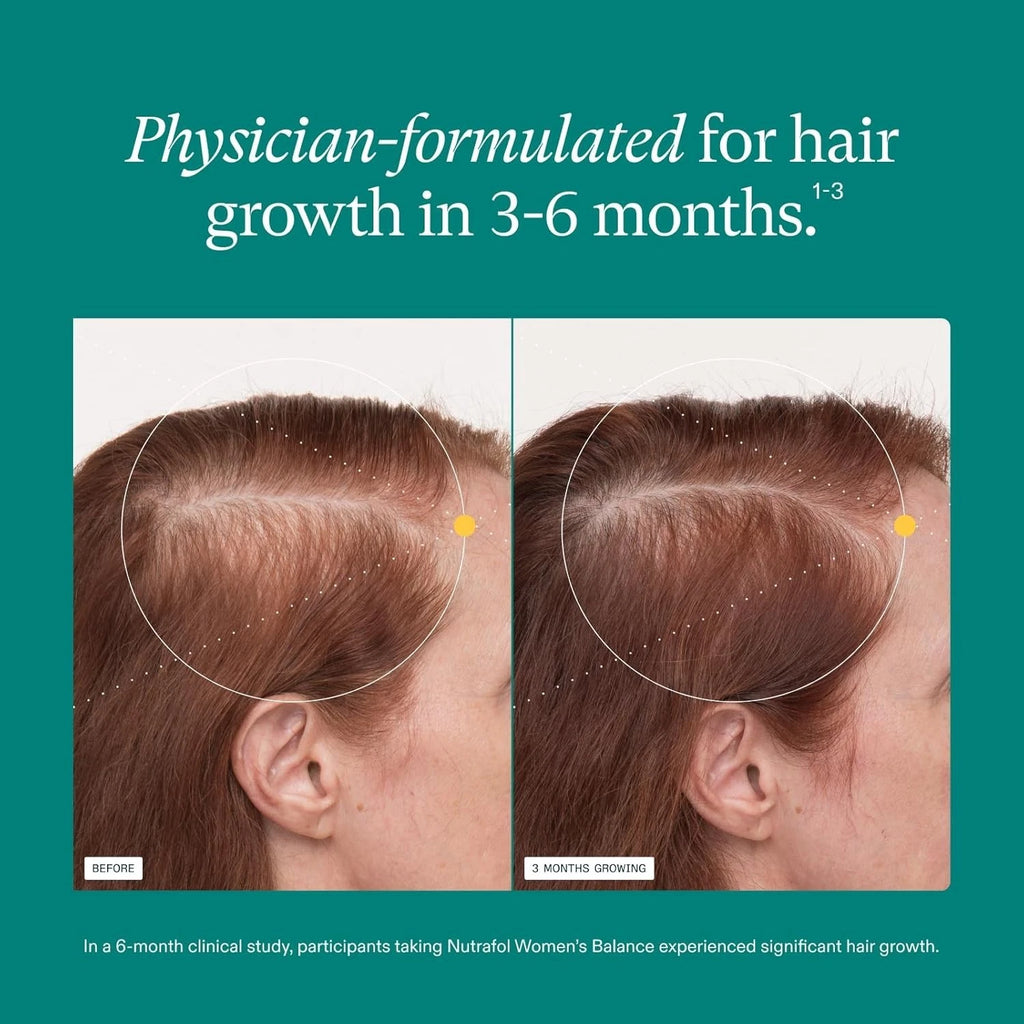 Nutrafol Women’s Balance Hair Growth Supplement 120 Capsules