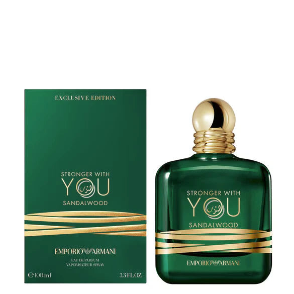 Emporio Armani Stronger With You Sandalwood EDP 100ml Men's Perfume