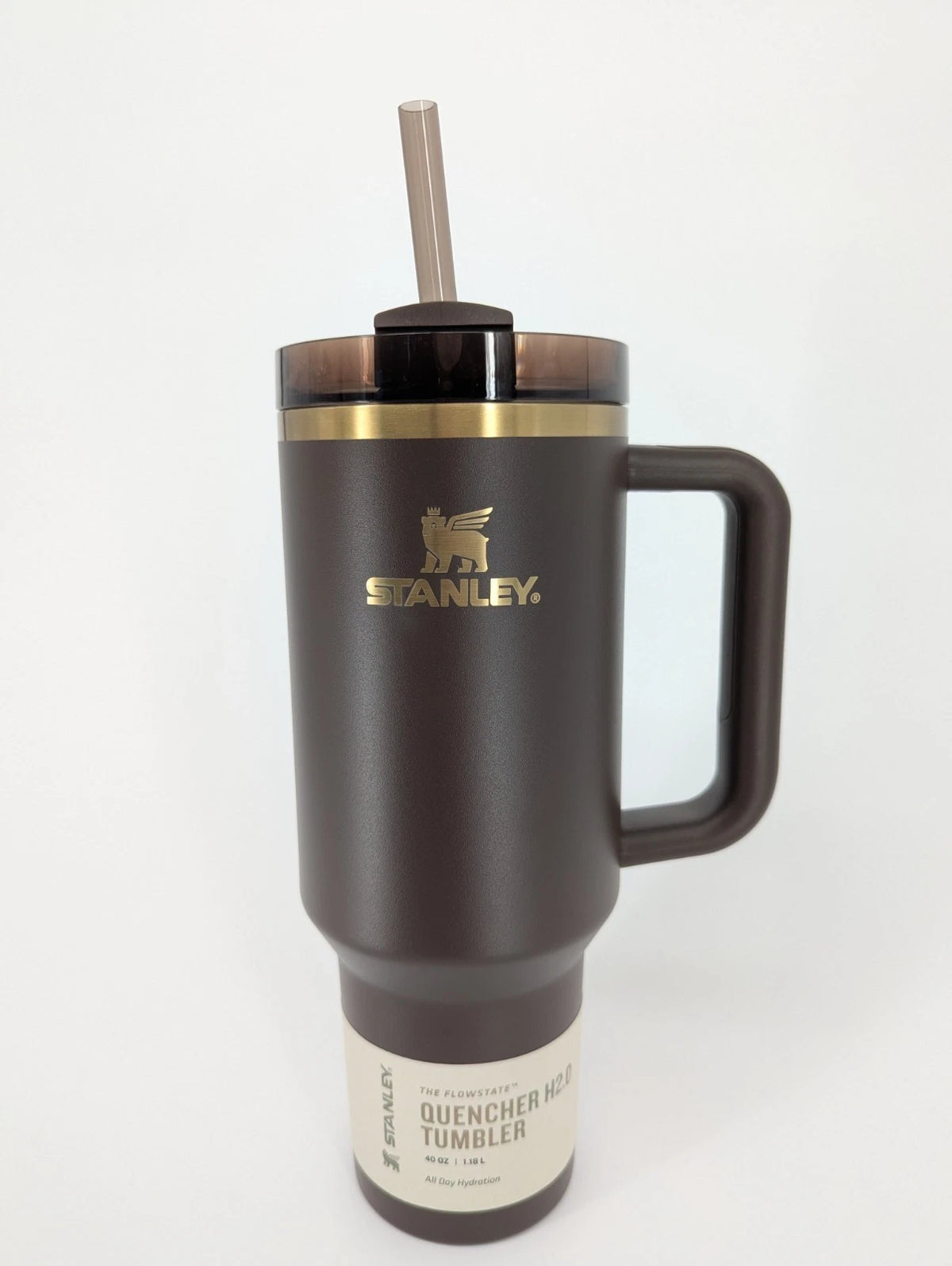 Stanley Chocolate Gold Quencher H2.0 Tumbler 40 oz – Limited Edition