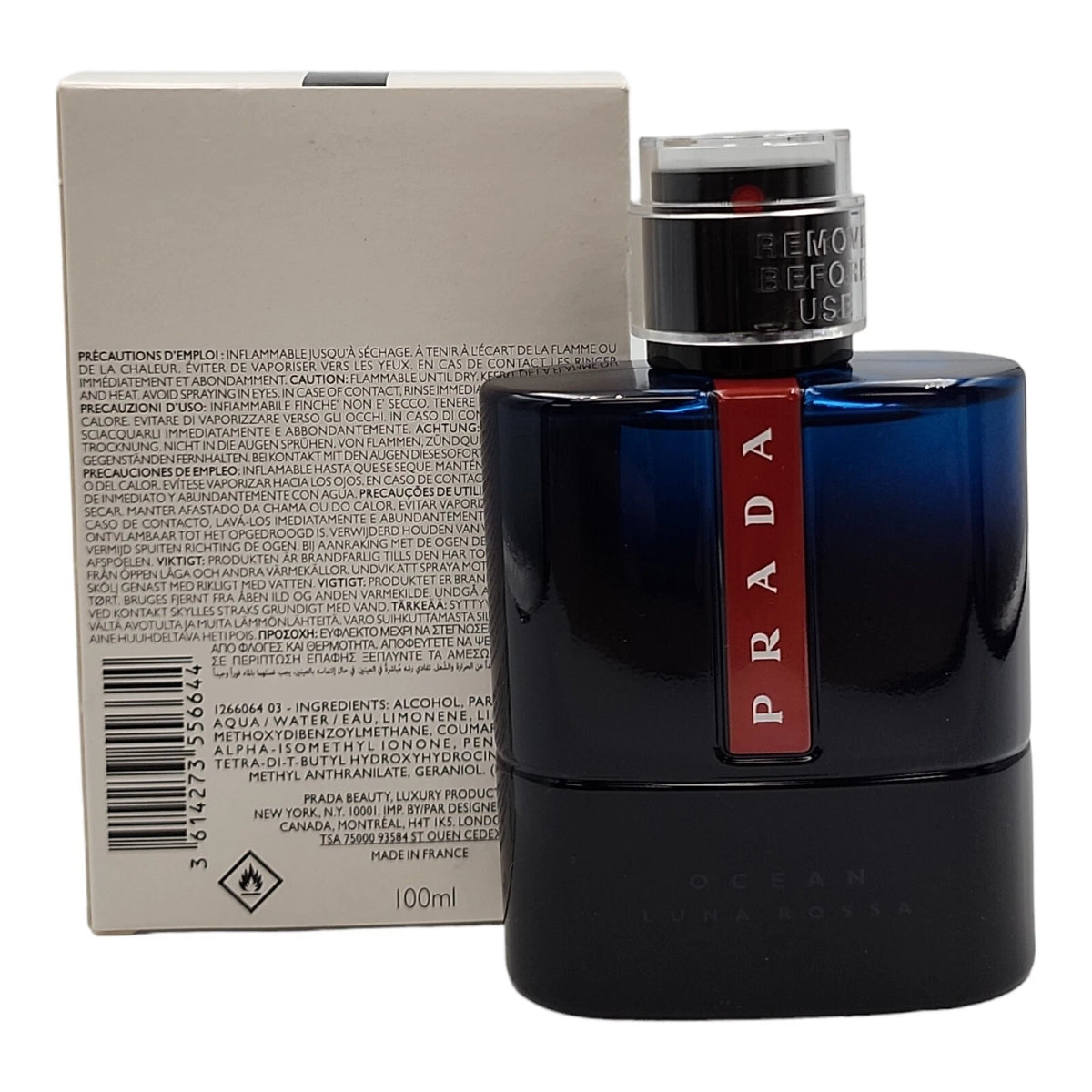 Prada Luna Rossa Ocean EDT 3.3 oz / 100 ml Cologne for Men NEW