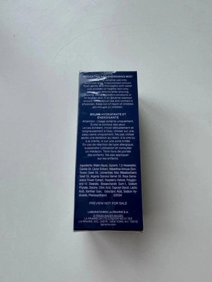 La Prairie Skin Caviar The Mist 50ml / 1.7 Fl Oz Hydrating Mist Sealed Box