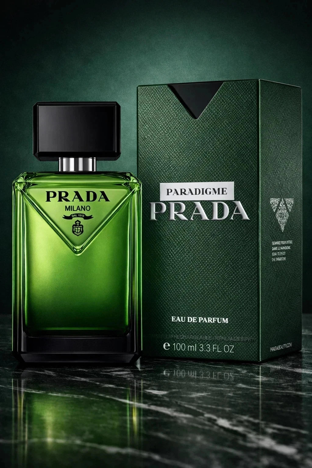 Prada Paradigme Eau de Parfum for Men 3.3 oz / 100 ml – Free Shipping