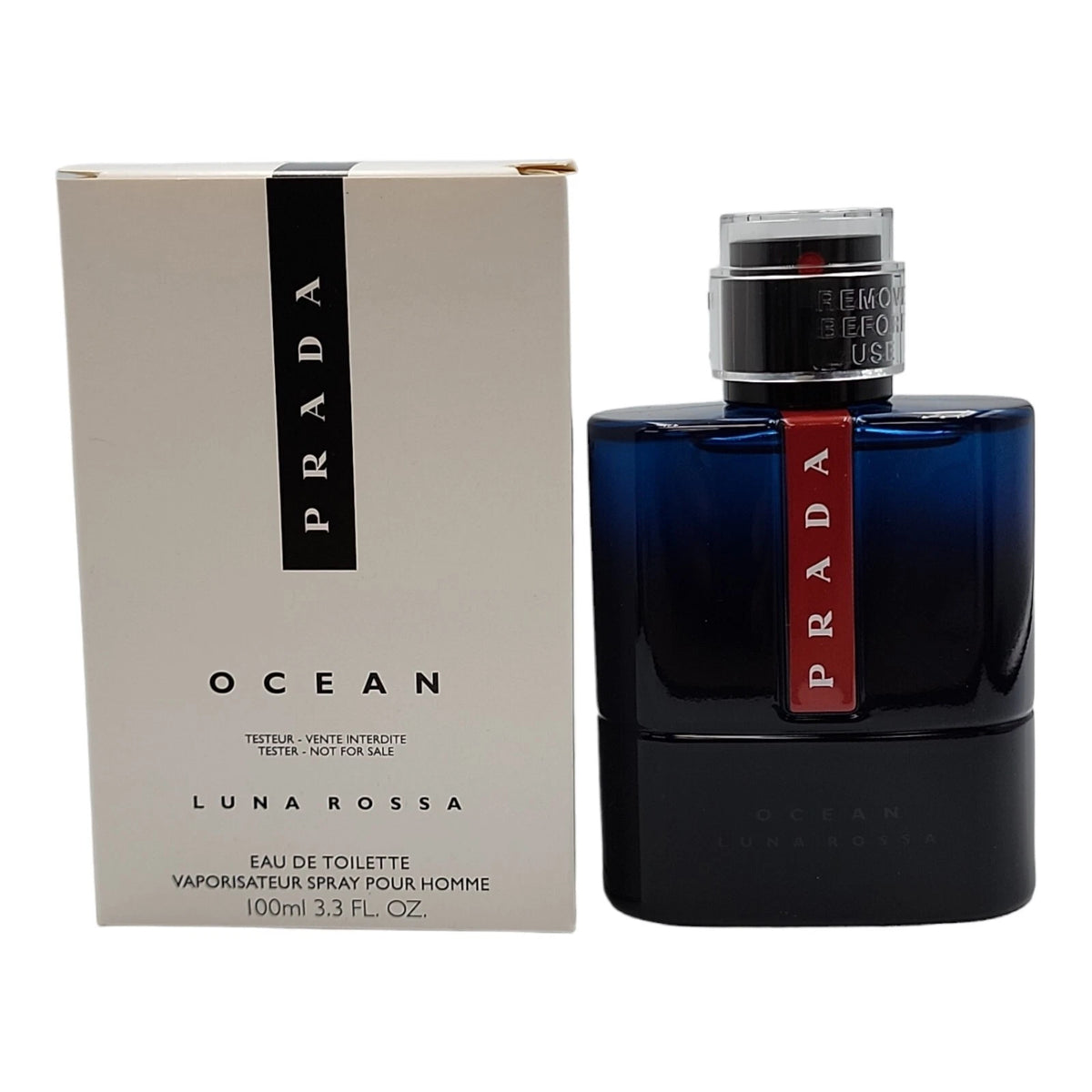 Prada Luna Rossa Ocean EDT 3.3 oz / 100 ml Cologne for Men NEW