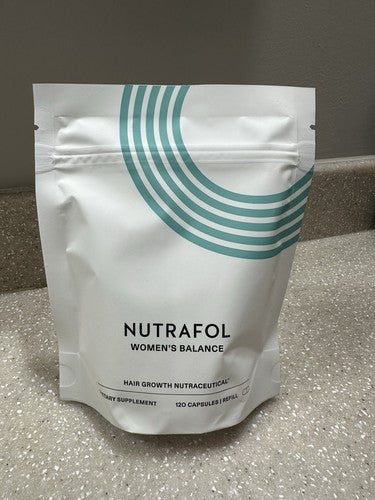 Nutrafol Women’s Balance Supplements 120 Pills Refill Pack – Qty 2, New, Exp. 03/2027
