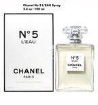 Chanel N°5 L’Eau Eau de Toilette 3.4 oz / 100 ml NEW SEALED